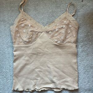 Lace cami top XS